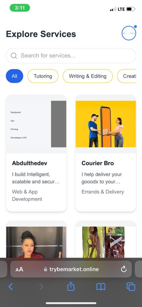 TrybeMarket screenshot 2